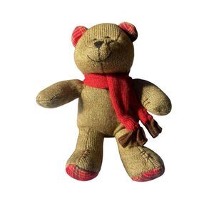 Starbucks Gold Red 2009 exclusive collection 88th Bearista Bear Edition Plush